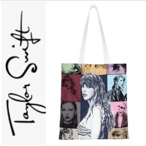 Taylor Swift Collage Tote Bag